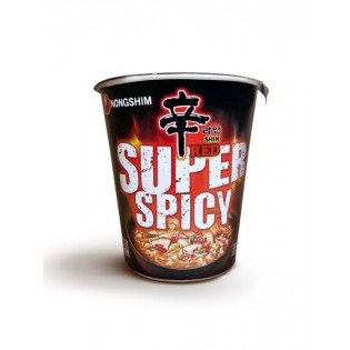 Nongshim Shin Red Super Spicy Cup Noodles 68g
