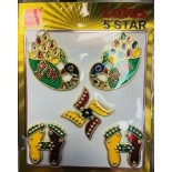 Diwali Shubh Labh Sticker Per Pack