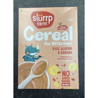 Slurrp Farm Ragi, Almond and Banana Cereal 200 gms